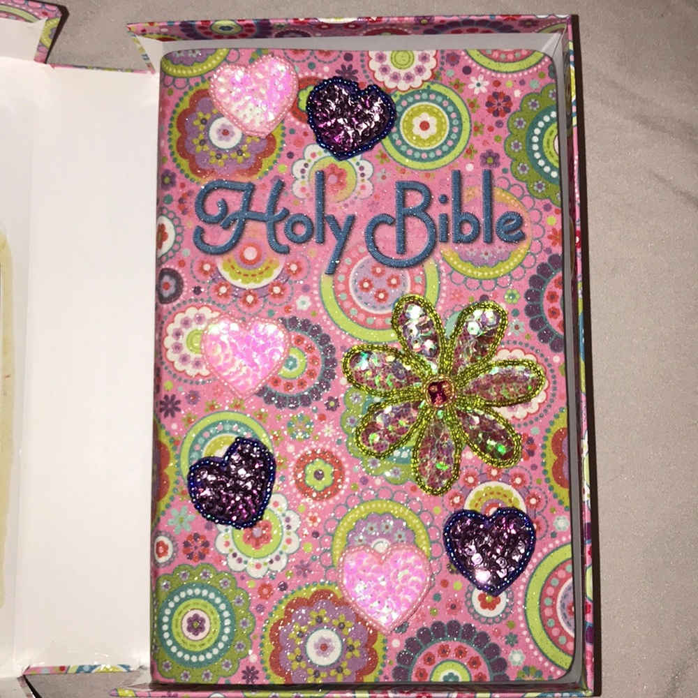 Shiny Sequin Bible
